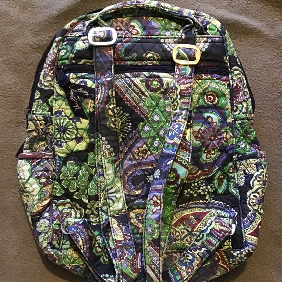 VERA BRADLEY PAISLEY BACKPACK - Picture 3 of 6